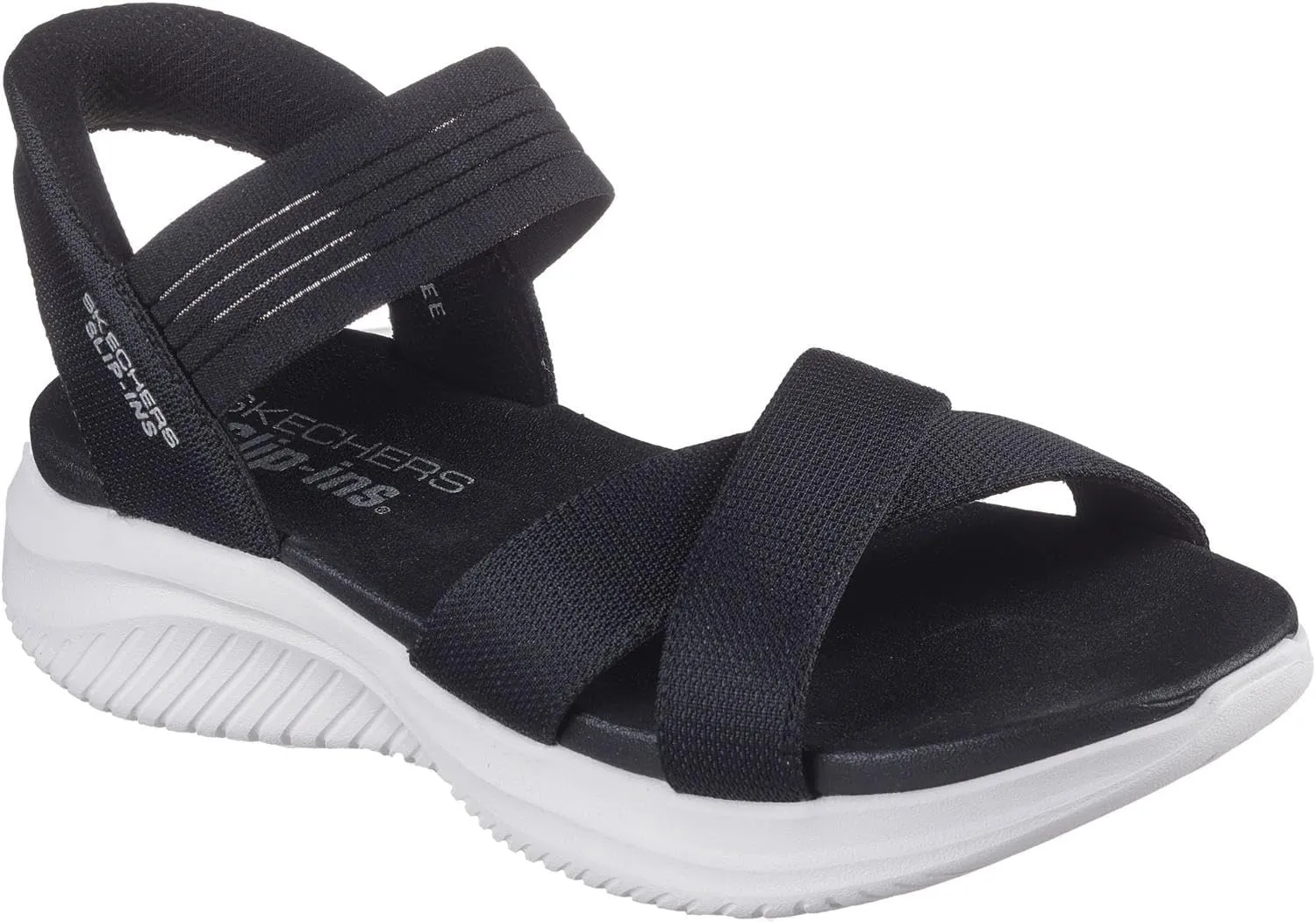 Skechers - Womens Ultra Flex 3.0 - Never Netter Slip On Shoes, Color Black, Size: 5.5 W US