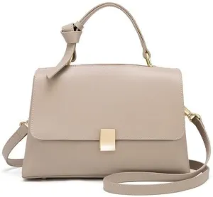 soft leather fashion satchel handbag