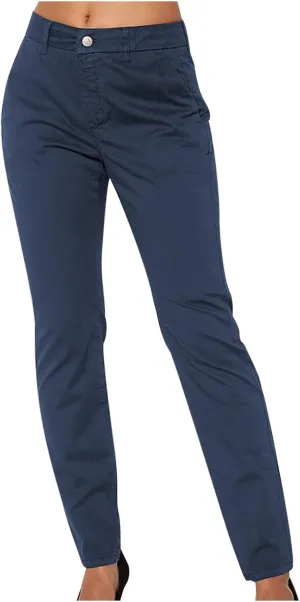 Straight Leg Dress Pants Women's High Waist Business Casual Trousers Slim Fit Dressy Full Length Work Pant with Pocket