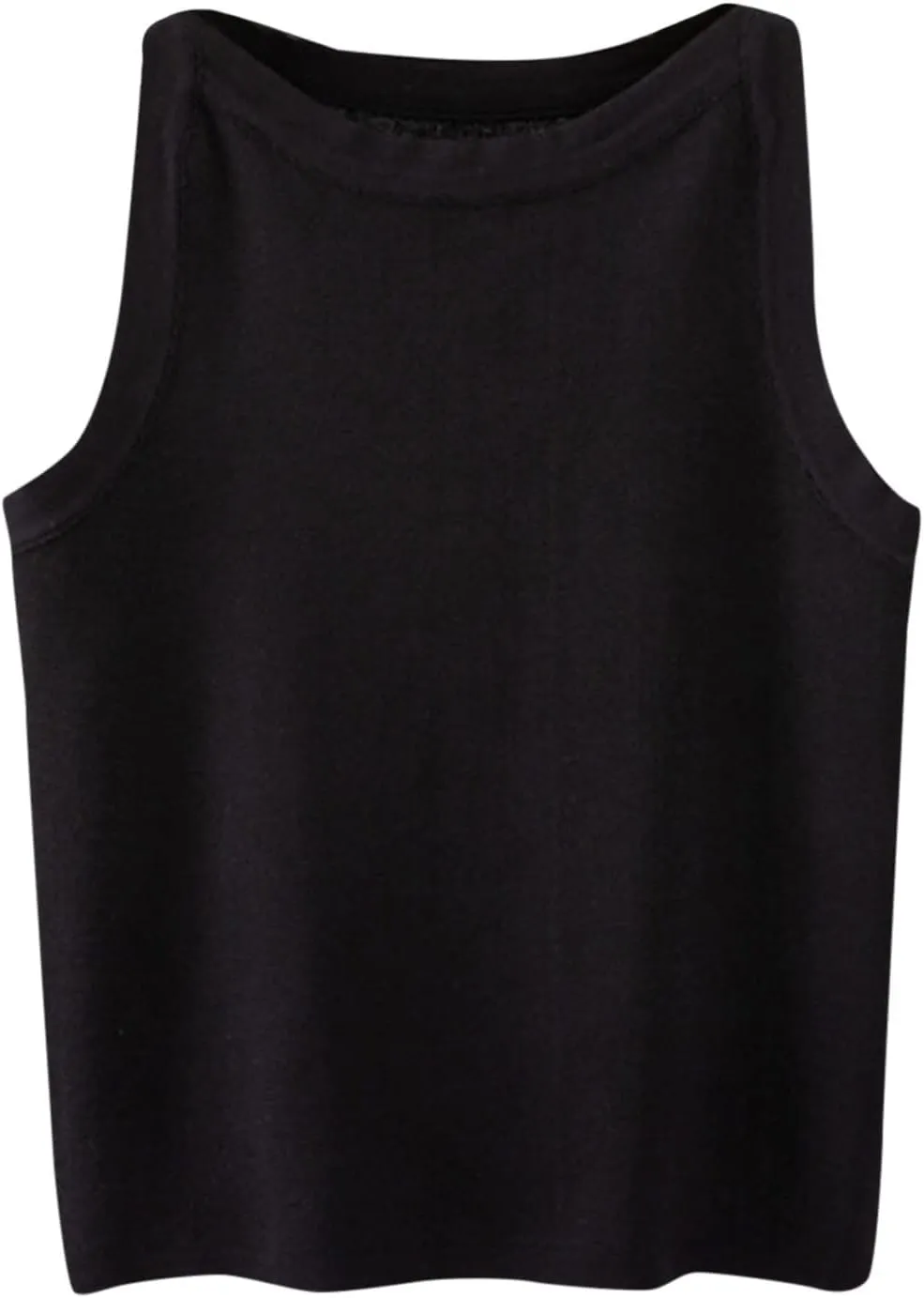Striped Camisole Top Women's Sleeveless Knit Casual Summer Relaxed Fit Layered Tank Shirt Vest
