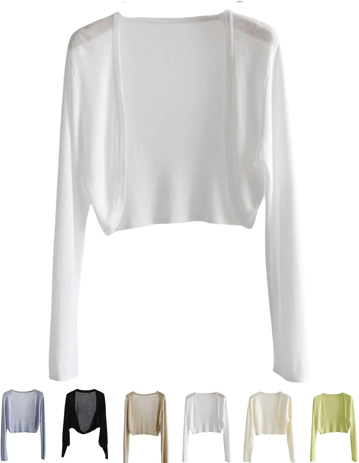 Sun Knit Cardigan Women's Thin Ice Silk Coat Shawl Air-Conditioned Shirt with Slip Skirt Soft