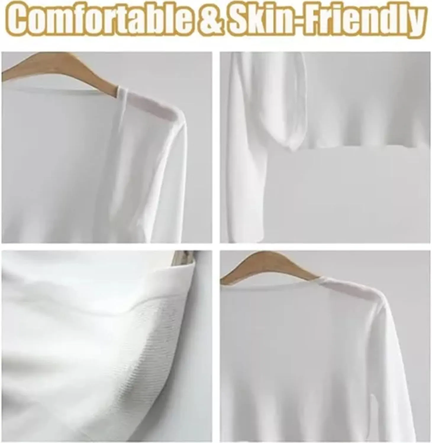Sun Knit Cardigan Women's Thin Ice Silk Coat Shawl Air-Conditioned Shirt with Slip Skirt Soft