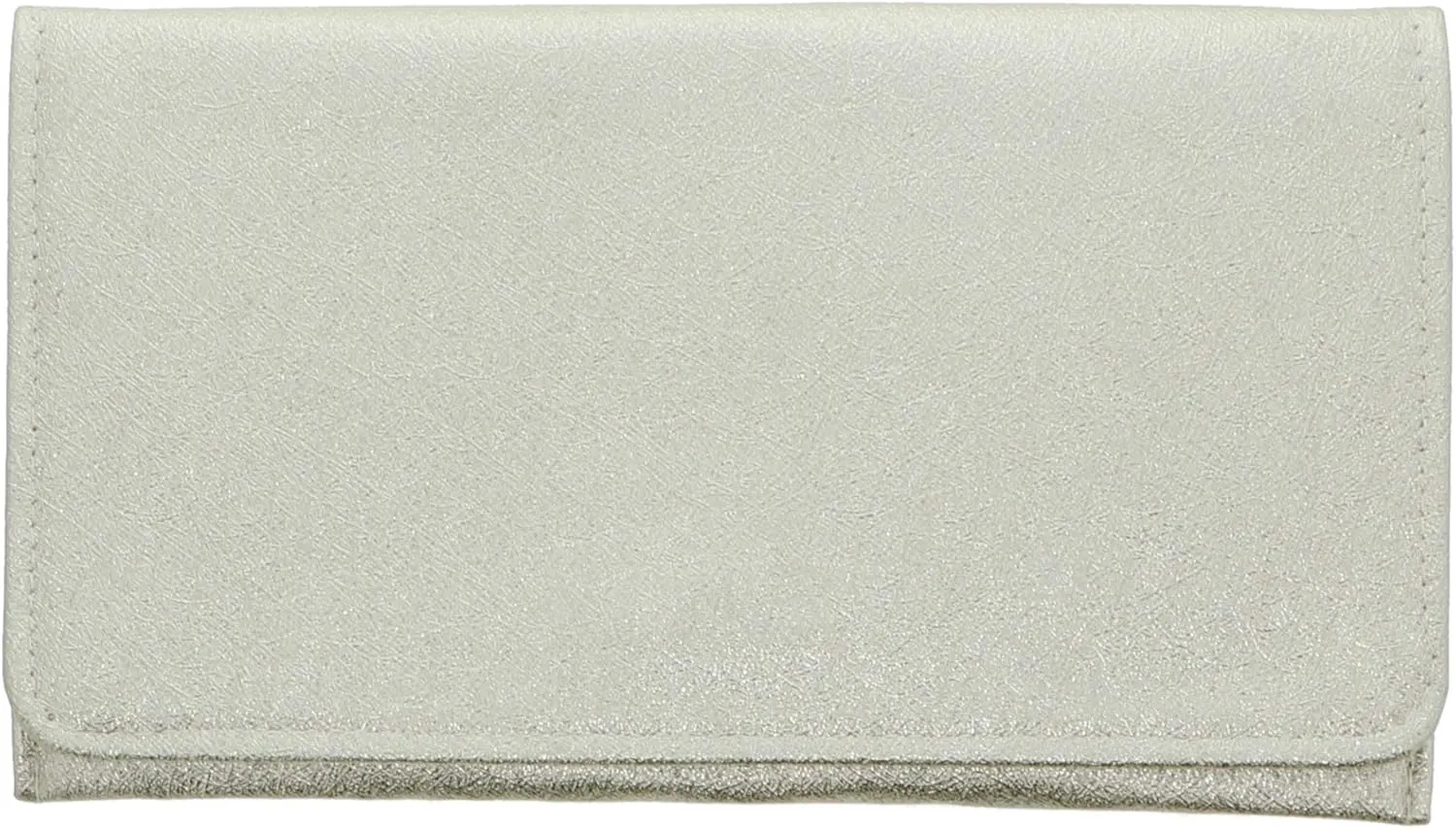 Thin Clutch with Sparkle Simple Evening Purse with Chain