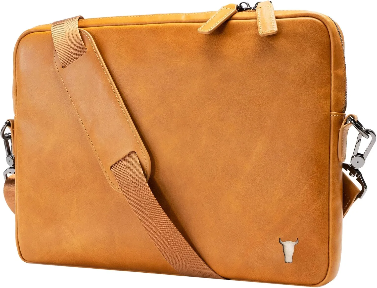 TORRO Laptop Bag  Genuine Leather Messenger Bag Compatible with 13 inch / 14 inch Laptop or MacBook