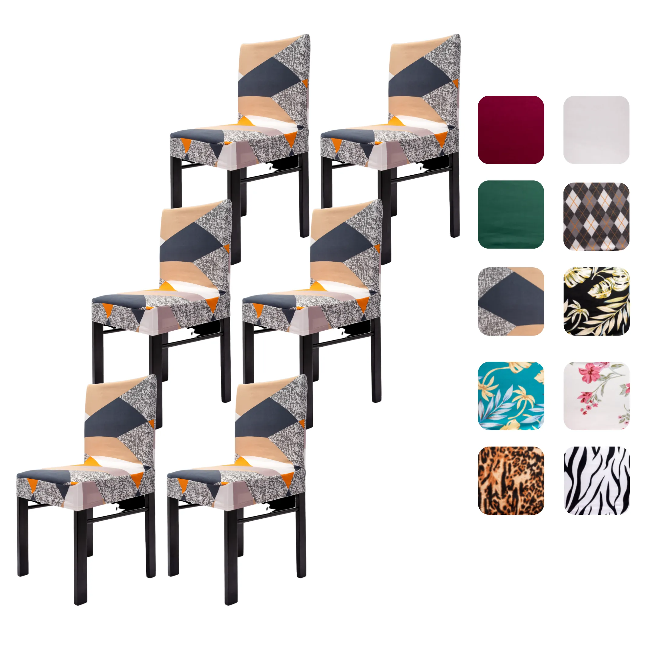 TreJaz Dining Room Chair Covers