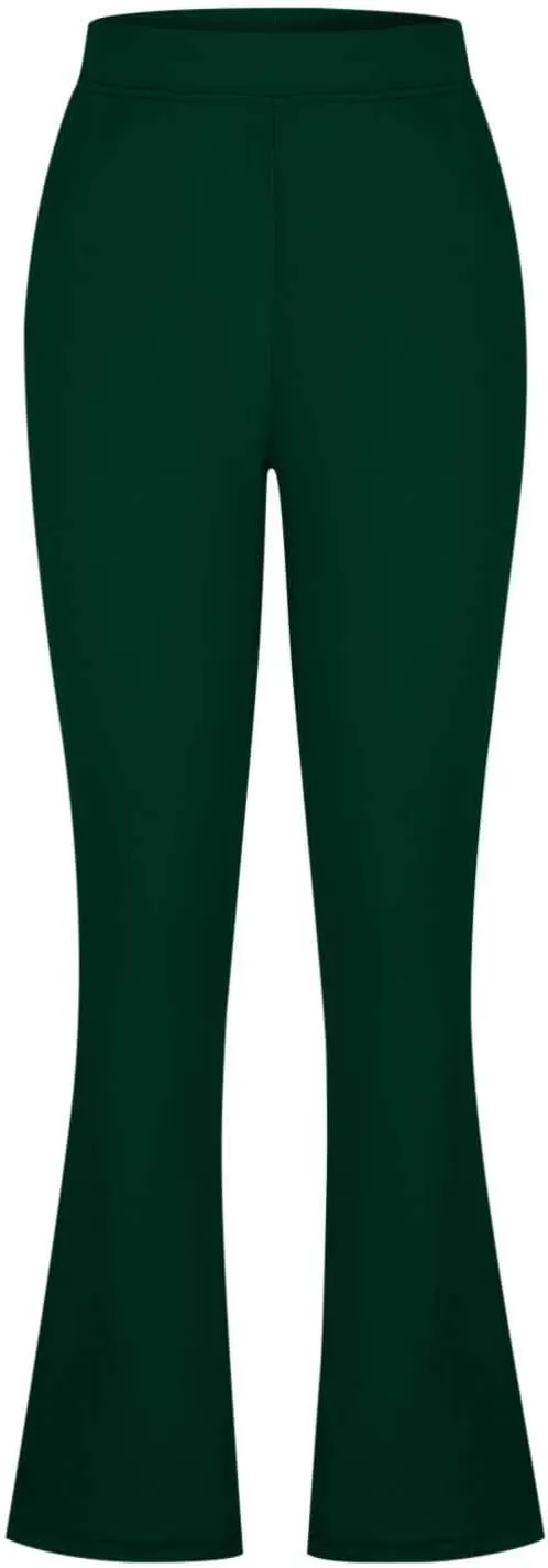 Trousers Pants for Women Dressy Casual High Waist Petite Suit Pants Trendy Formal Business Work Yoga Long Pants with Pockets