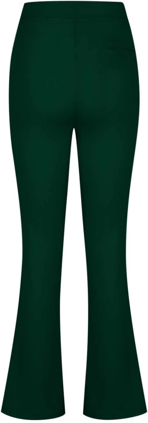 Trousers Pants for Women Dressy Casual High Waist Petite Suit Pants Trendy Formal Business Work Yoga Long Pants with Pockets