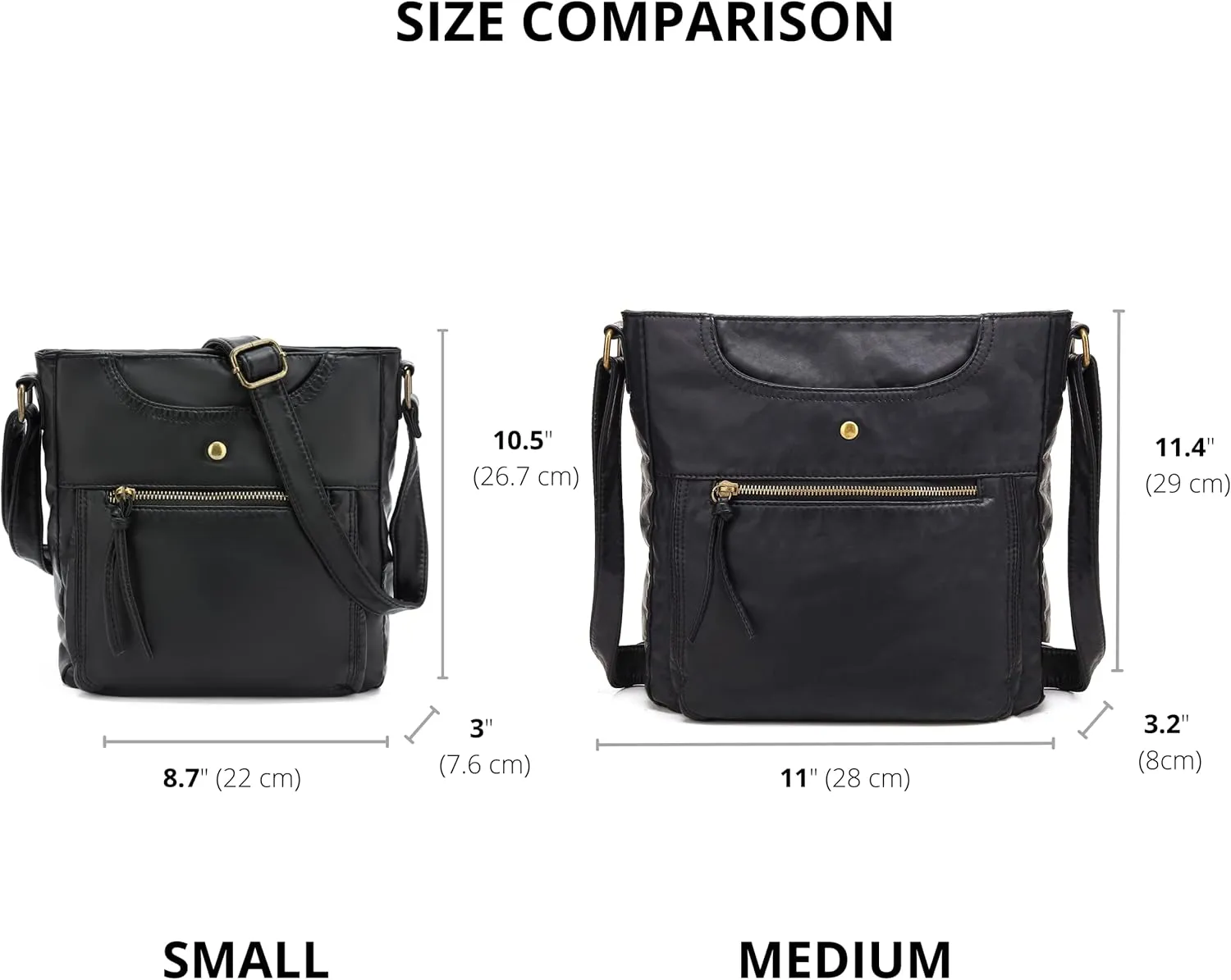 Ultra Soft Medium Crossbody, Shoulder Bag H1998