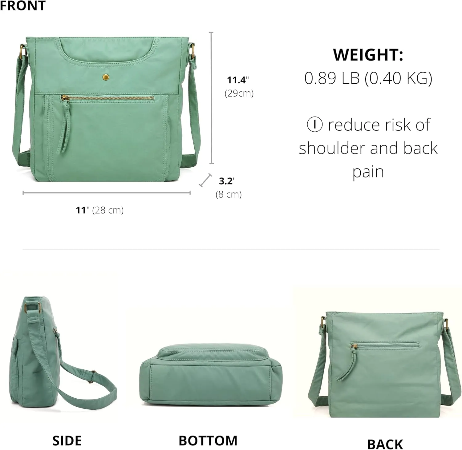 Ultra Soft Medium Crossbody, Shoulder Bag H1998