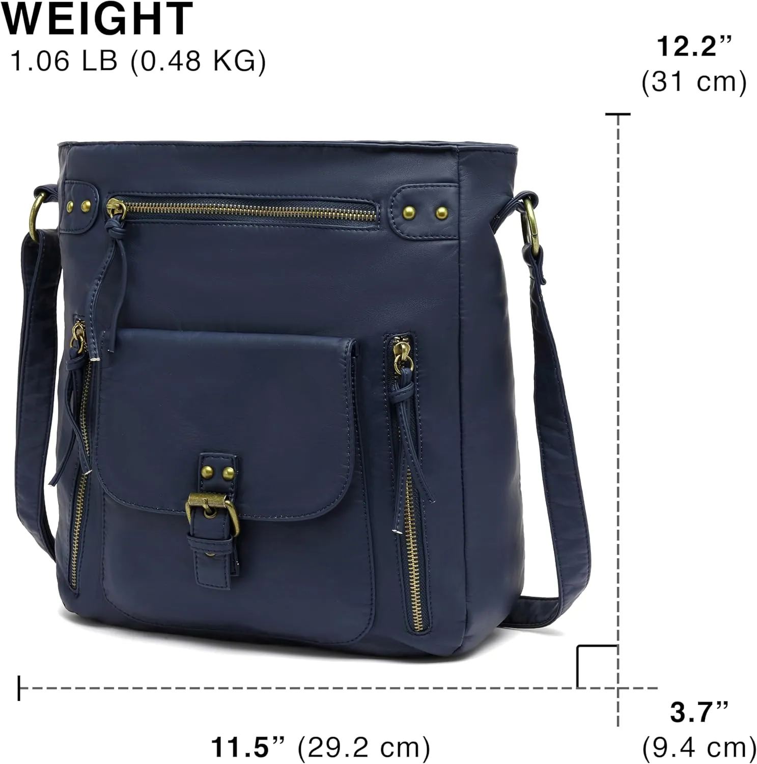 Ultra Soft Medium Crossbody, Shoulder Bag H1998