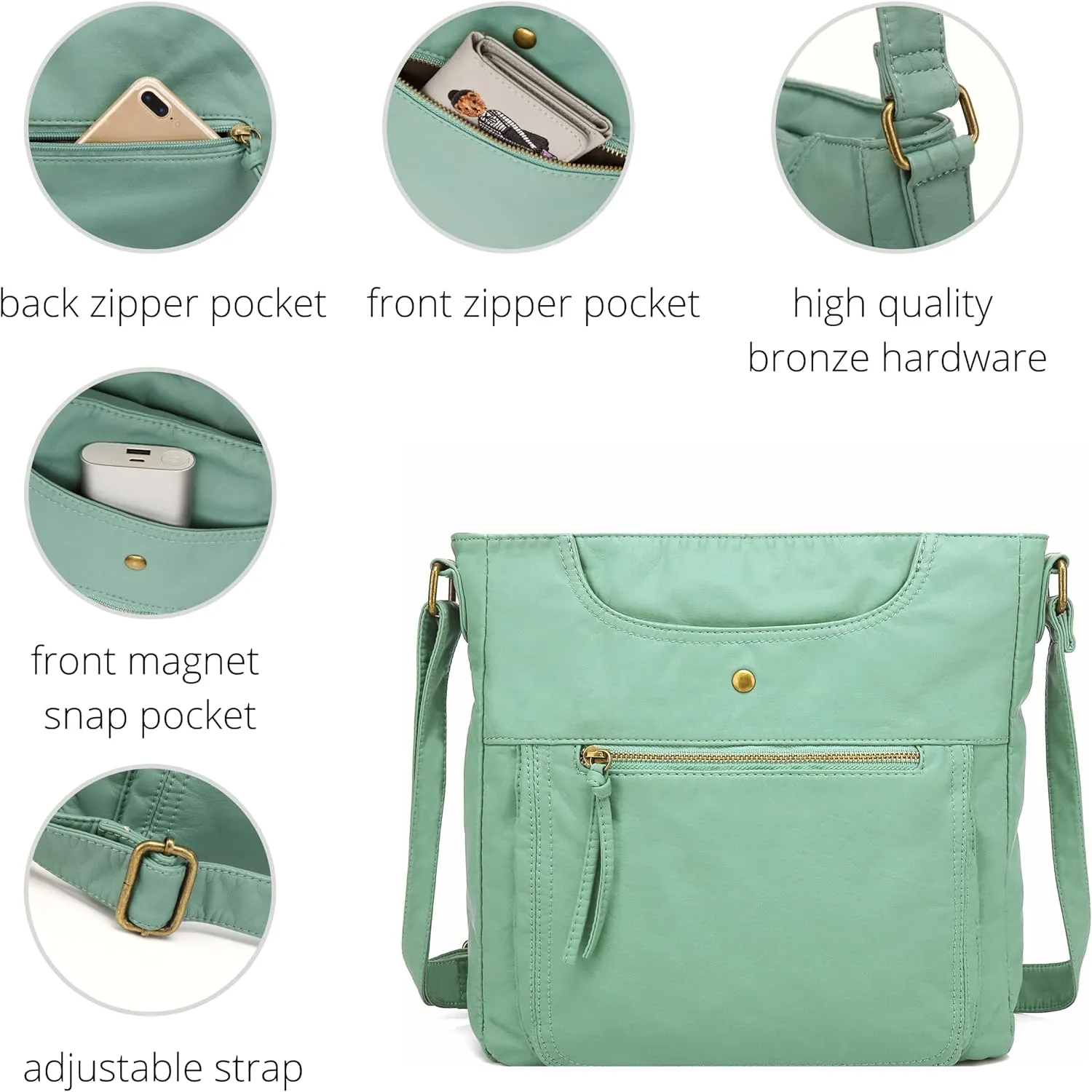 Ultra Soft Medium Crossbody, Shoulder Bag H1998