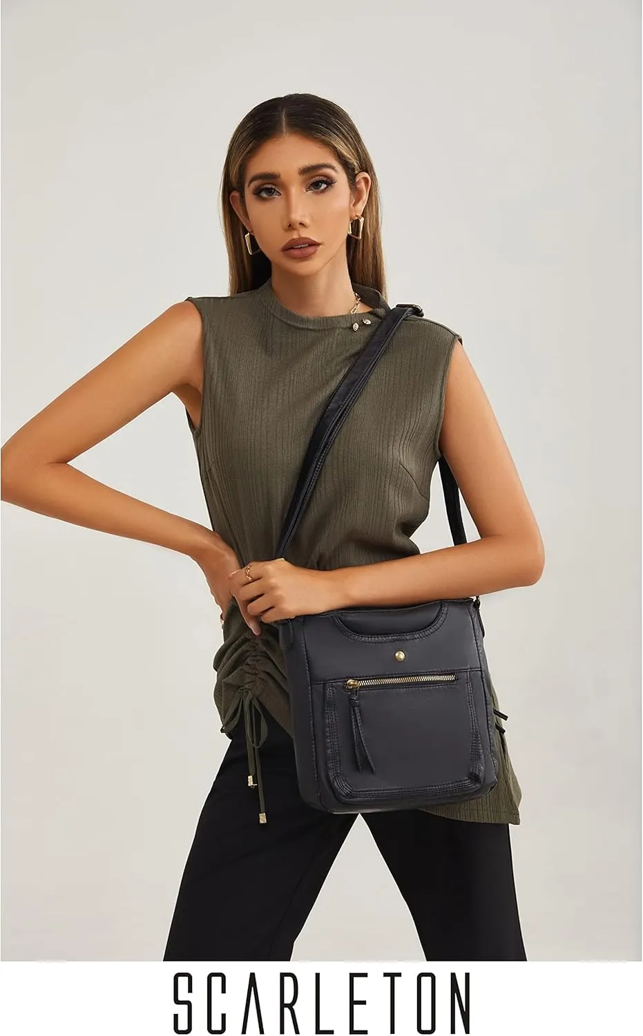 Ultra Soft Medium Crossbody, Shoulder Bag H1998