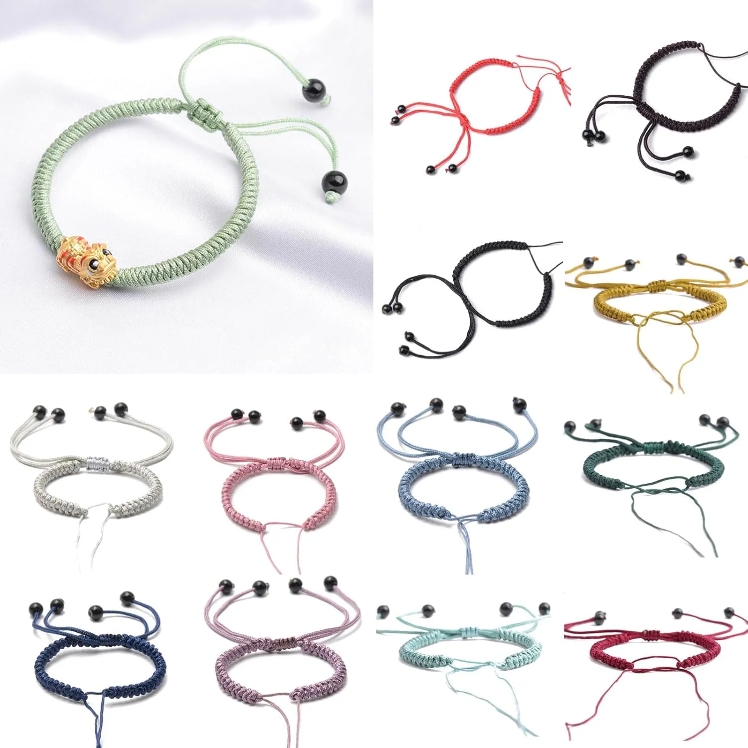 Unique Knot Designs Handchain Chinese Handmade Cord Trendy Semi-Finished Braide Accessories