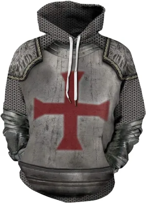 Unisex 3D Realistic Printed Novelty Hoodies for Men Women Cool Graphic Hooded Sweatshirt