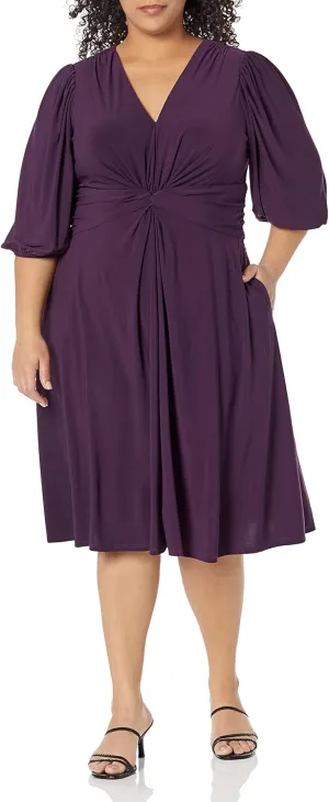 Vince Camuto Women's Midi Soft Stretch Dress