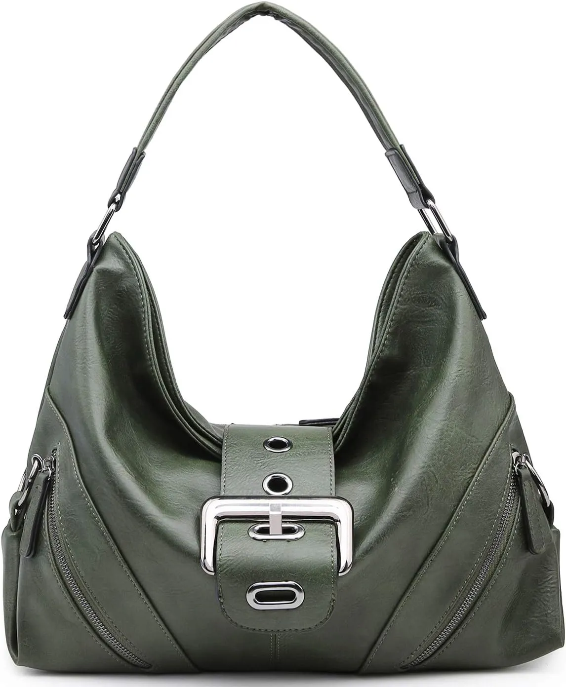 VONMAY Purses Handbags for Women Hobo Bags Large Satchel Tote Bags Ladies Shoulder Bag Buckle Design Purse
