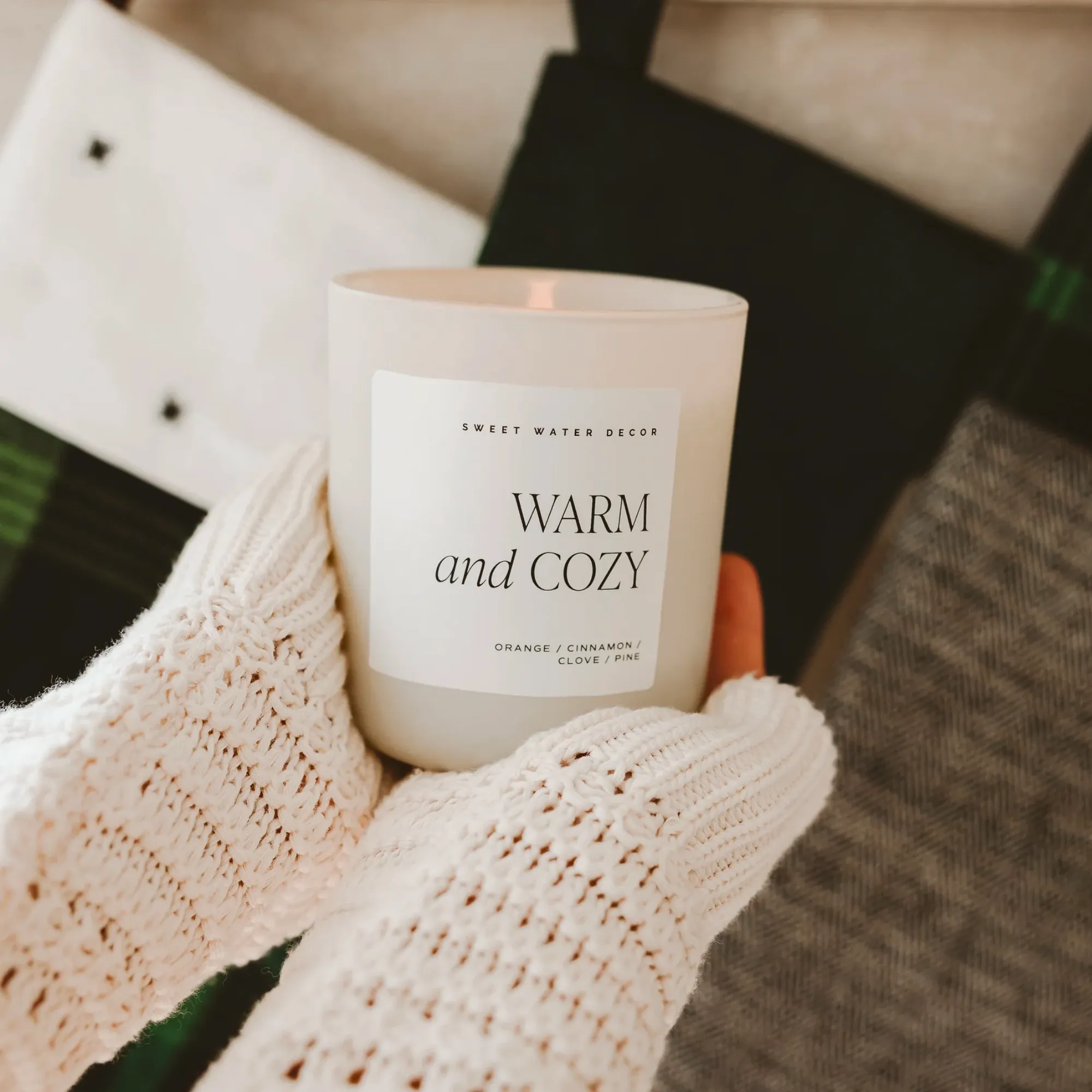 Warm   Cozy Matte Jar Candle