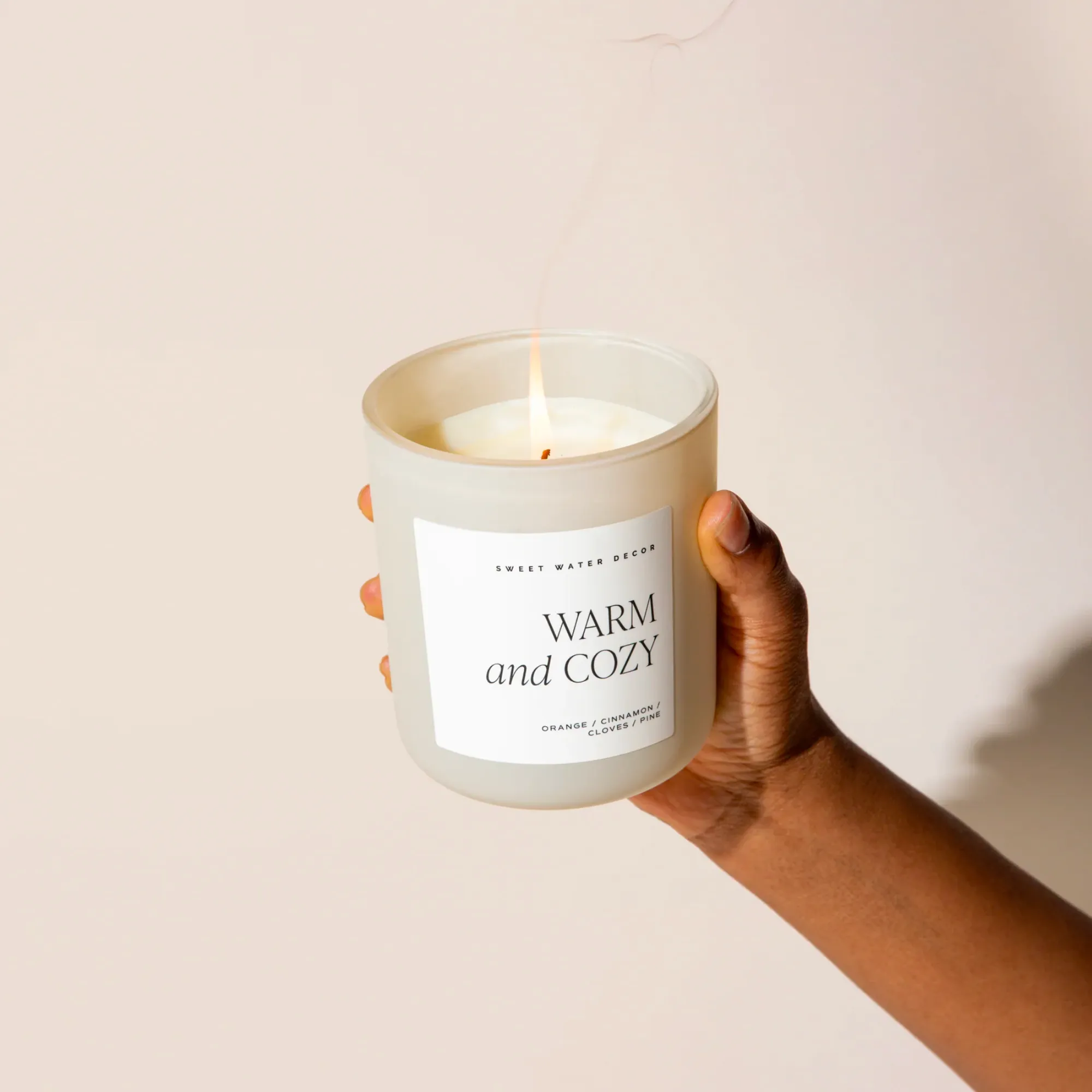 Warm   Cozy Matte Jar Candle