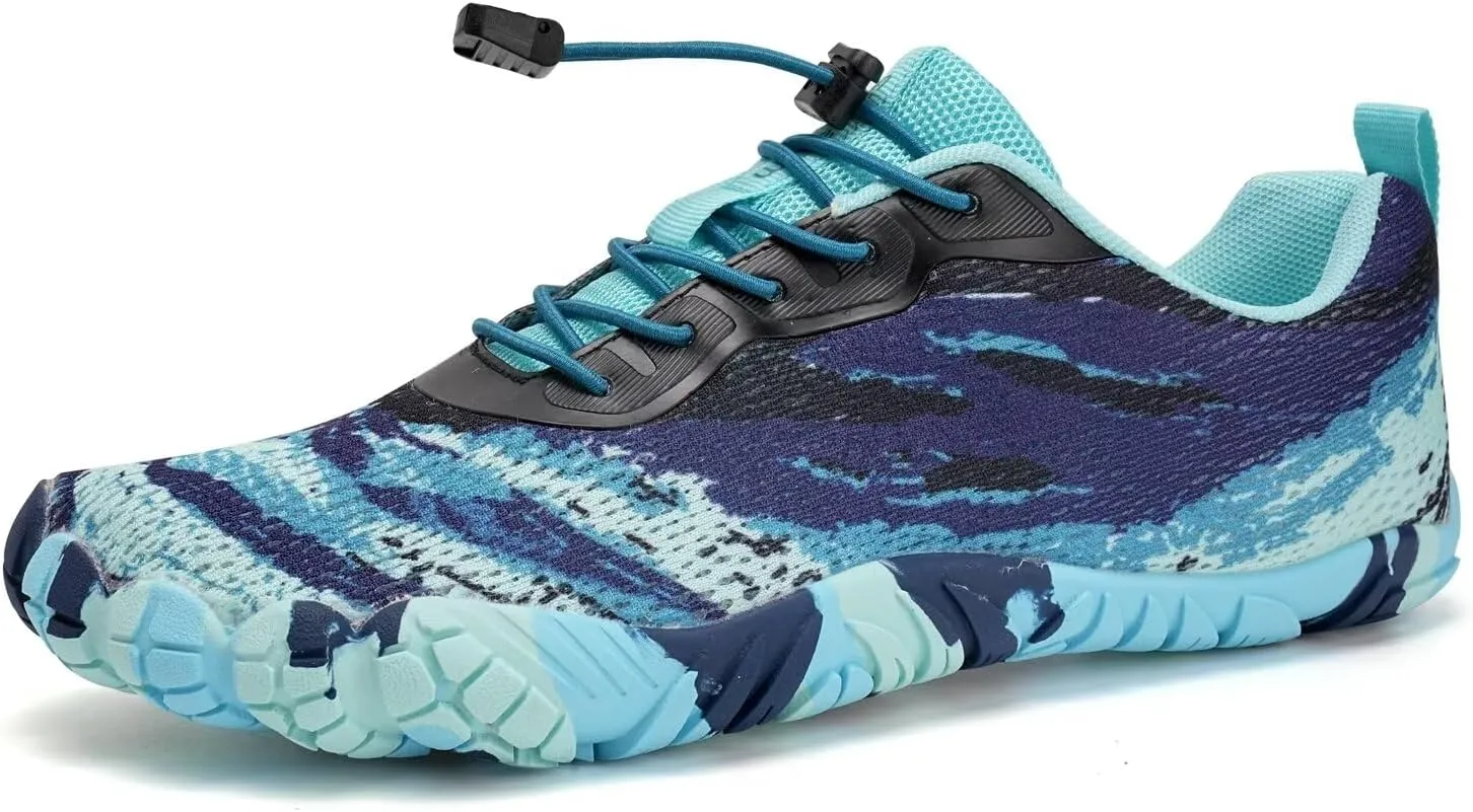 WateLves Barefoot Water Shoes Mens Womens Wide Toe Outdoor Athletic Shoes for Beach Swim Pool Hiking Surfing Walking Training