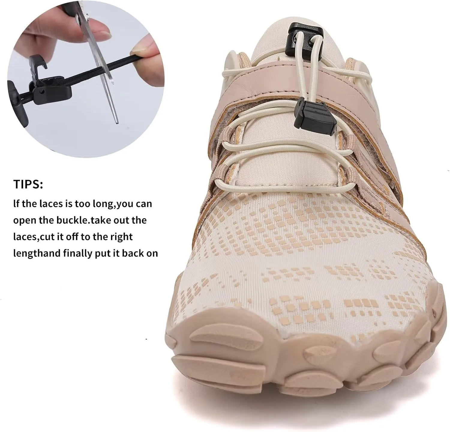 WateLves Barefoot Water Shoes Mens Womens Wide Toe Outdoor Athletic Shoes for Beach Swim Pool Hiking Surfing Walking Training