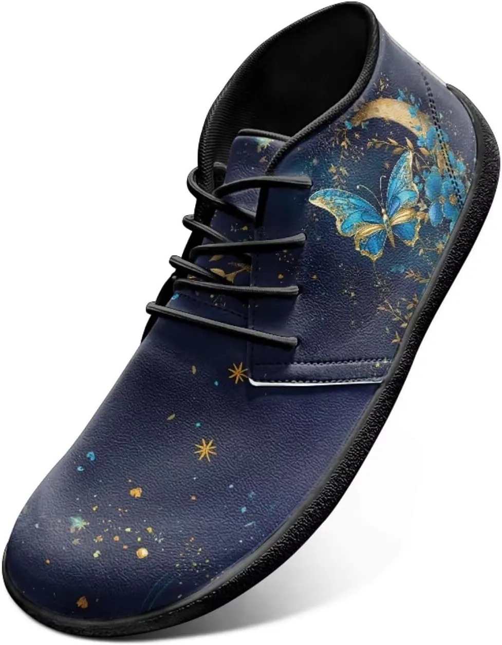 Wide Toe Box Shoes for Men Breathable Barefoot Slip On Footwear with Zero Drop Sole Comfortable Non-Slip Quick Dry Workout Walking Sneakers