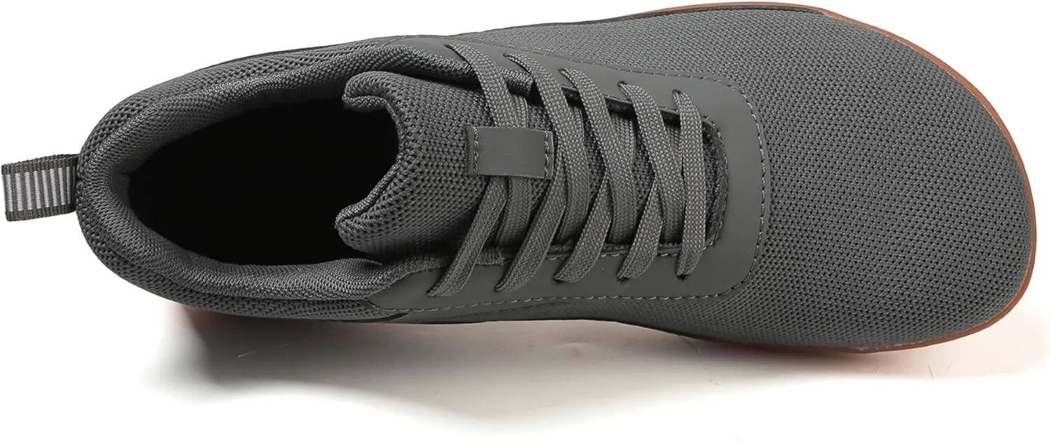 Wide Toe Box Shoes, Zero Drop Sole Lightweight Breathable Minimalist Neutral Walking Athletic Barefoot Sneakers