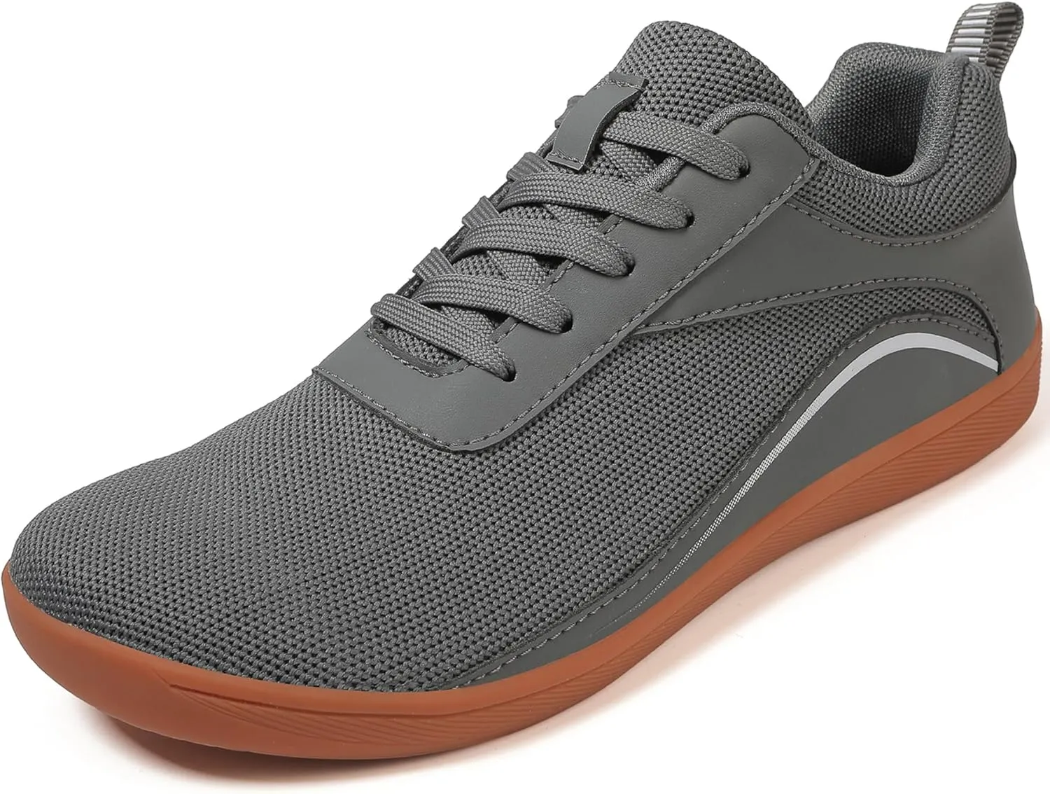Wide Toe Box Shoes, Zero Drop Sole Lightweight Breathable Minimalist Neutral Walking Athletic Barefoot Sneakers