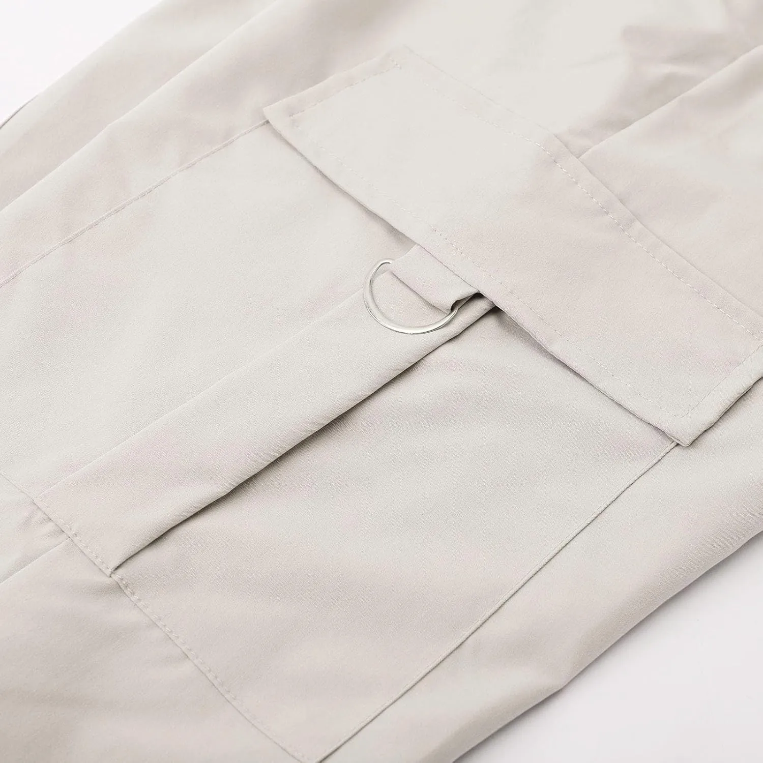 Women Cargo Pants High Waist Wide Leg Casual Baggy Work Pant Palazzo Lounge Tousers Going Out Outfits with Pockets