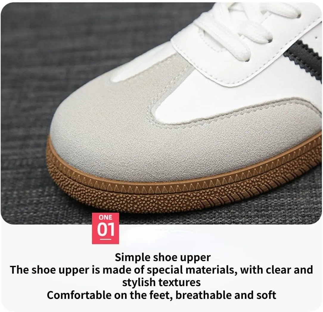 Women's Casual Lace-up Stylish Tennis Jogging Shoes Color Blocking Korean Style Platform Sneakers Trainers