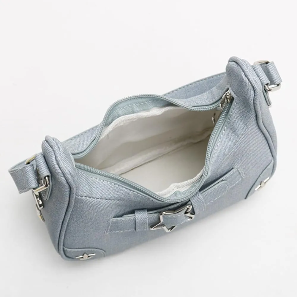 Women's Crossbody Bag Contrast Color Plaid Striped Saddle Shoulder Handbag Underarm Satchel Tote Clutch Purse Hobo Bag