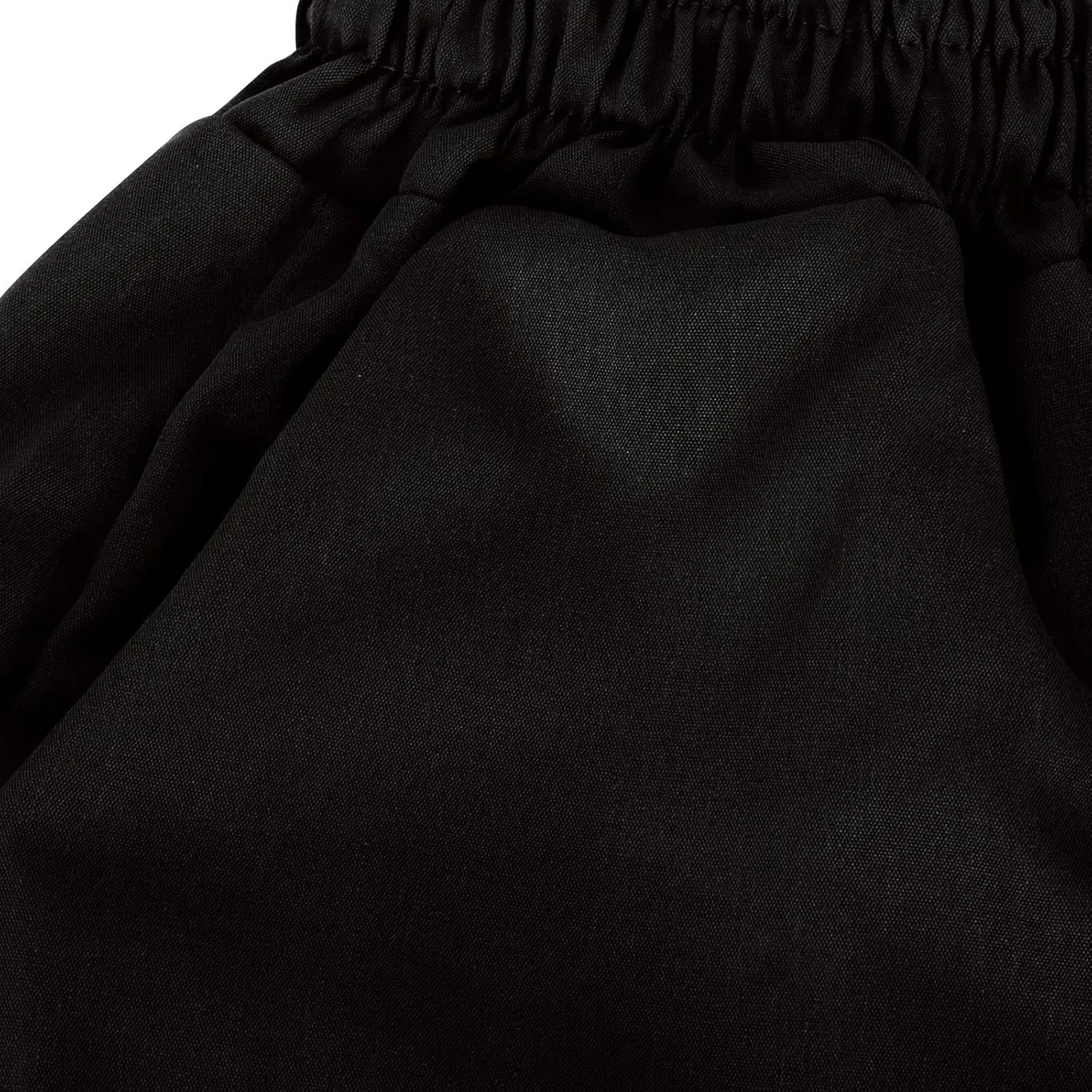 Women's Elastic Waist Cargo Pants Parachute Drawstring Overalls Wide Leg Trendy Y2K Pants Teen Girls Hiking Trousers