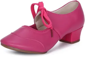 Women's Latin Dance Shoes Ballroom Dance Practice Performance Shoes Model 215