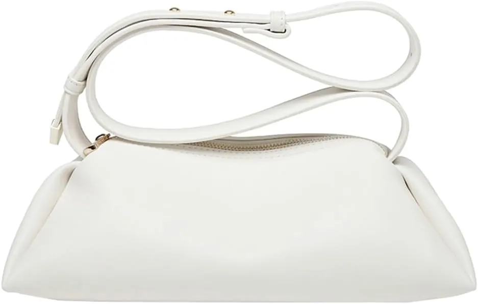 Womens Pillow Shoulder Crossbody Bags Soft Vegan Leather Tote Bag Small Purse Handbag Top Handle Satchel