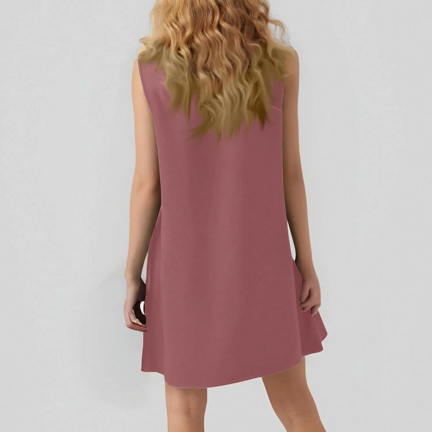 Womens Summer Dresses Casual Cap Sleeve Spring Ruffle Mini Sporty Sweatshirt Trendy Tshirt Dress