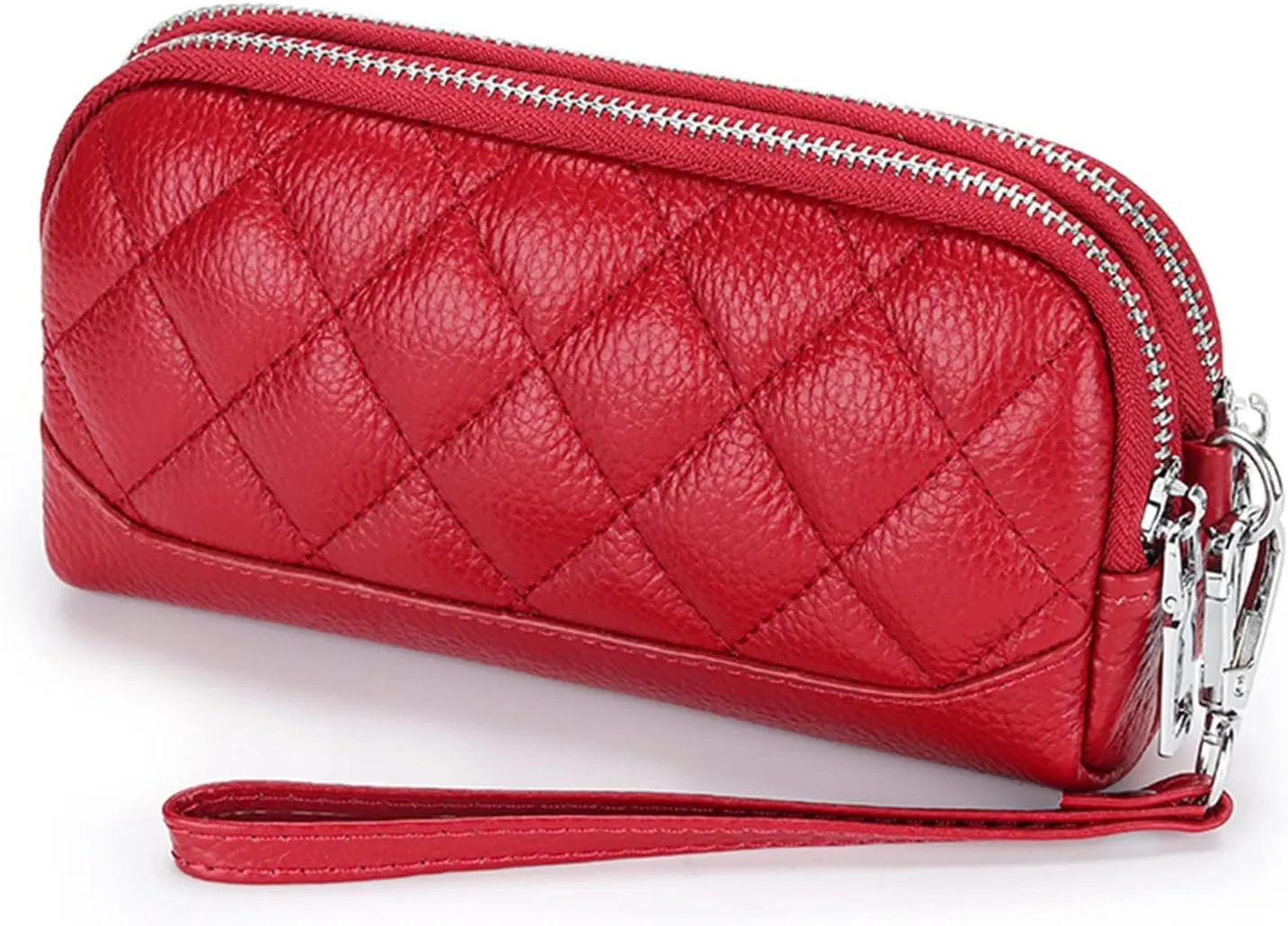 Women's Wristlet Clutch Ladies Clutch Bag Double Zip Clutch Bag for Women for Shopping, Holiday