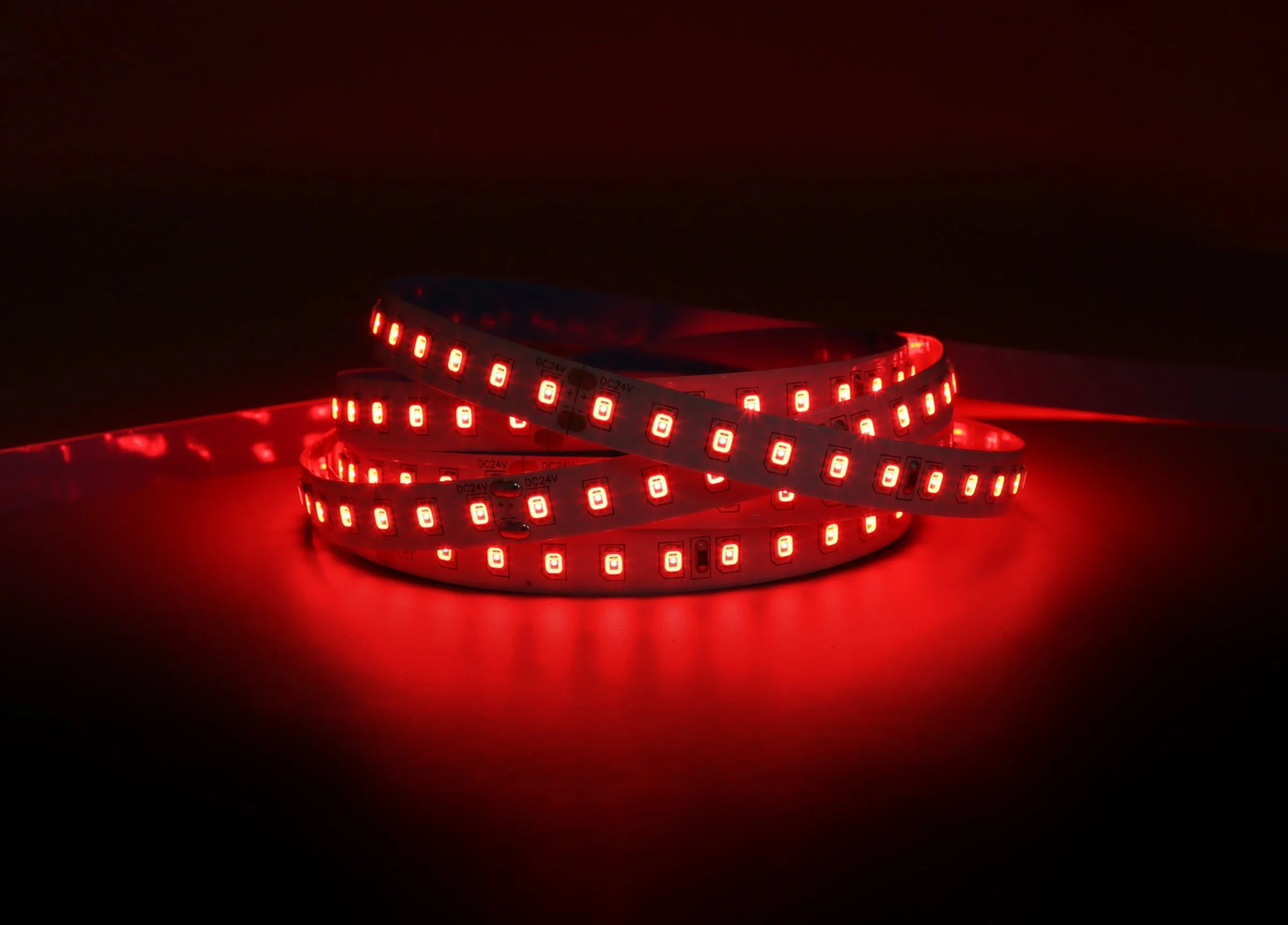 YUJILEDS Red LED Flexible Strip - 120 LEDs/m - 5m/Reel