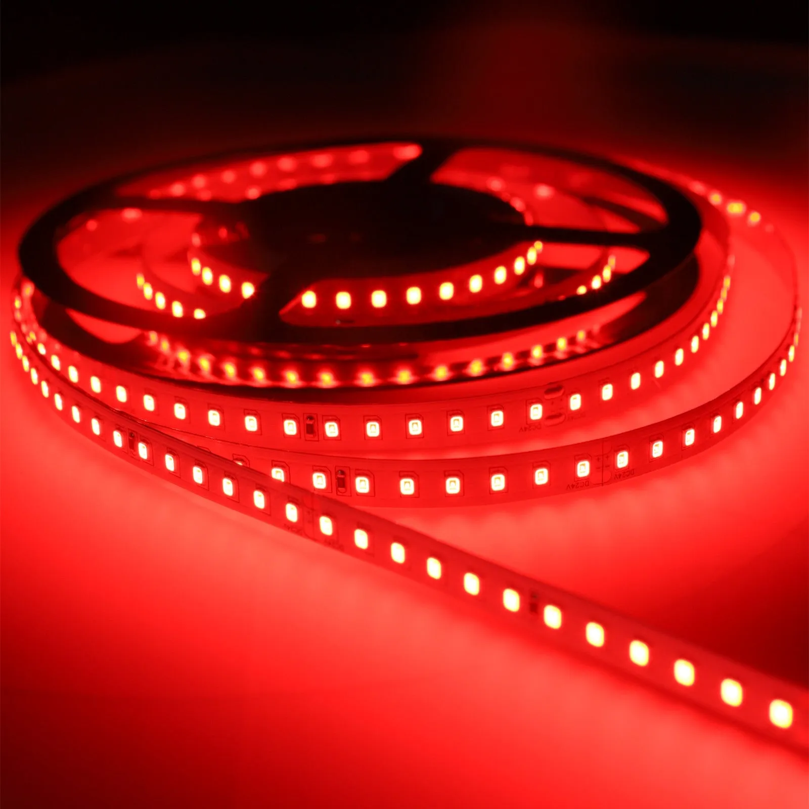 YUJILEDS Red LED Flexible Strip - 120 LEDs/m - 5m/Reel