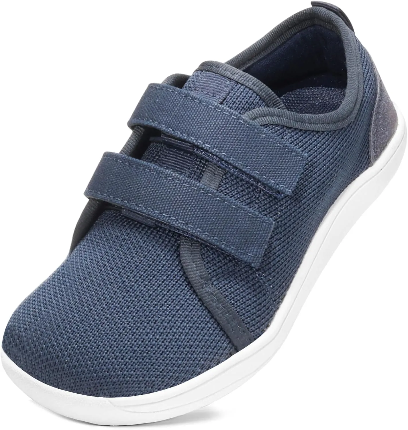 ZVC Wide Toe Box Kids/Toddler Barefoot Shoes Zero Drop Sole Sneakers Minimalist Footwear Little/Big Kids